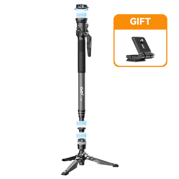 COMAN M1S (Upgraded Version) Lightweight Carbon Fiber Monopod with Arca Quick Release 1655mm