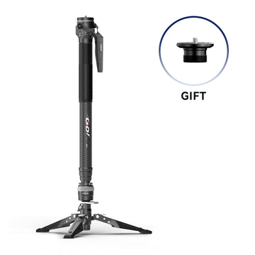 Coman M1/M1 V5 모노 포드 경량 탄소 섬유 모노 포드 안정지지 20kg 최대 높이 1595mm