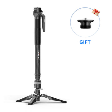COMAN M1 & M1V5 Portable Lightweight Carbon Fiber Monopod Stable Support 44.1 lbs