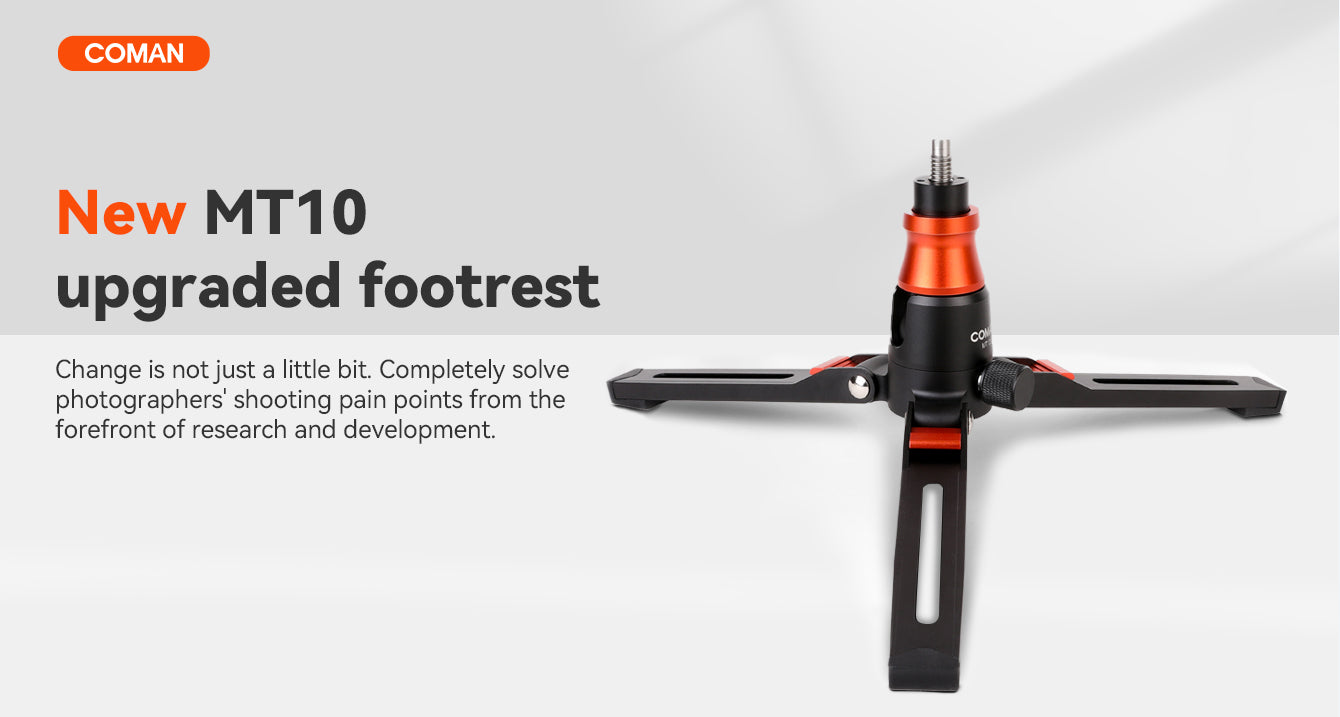 Tripod Base for Monopods| Adjustable Angle | COMAN