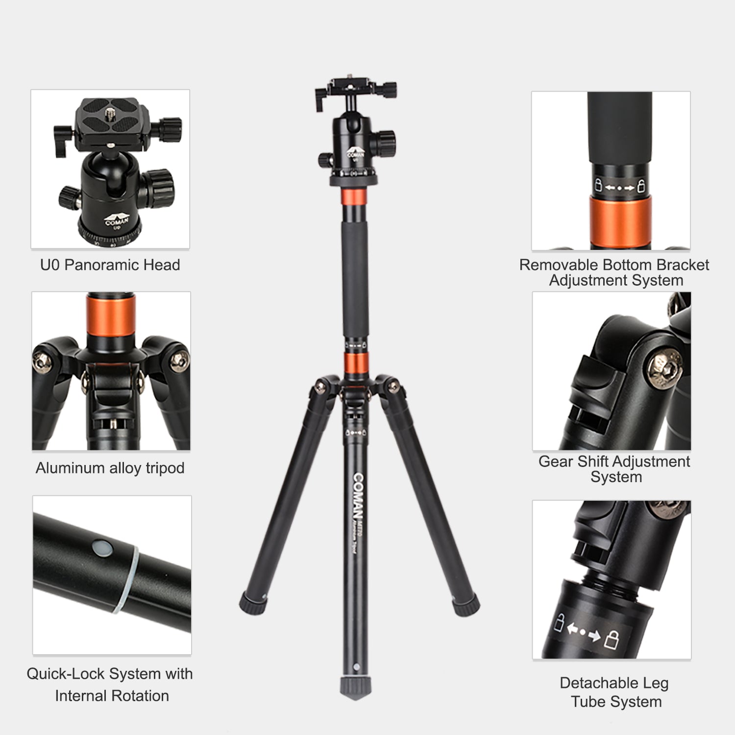 Portable Travel Tripod