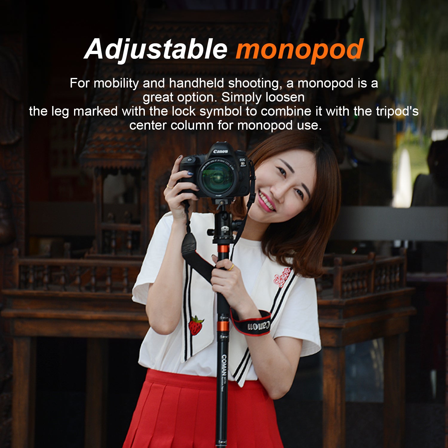 Portable Travel Tripod for phones