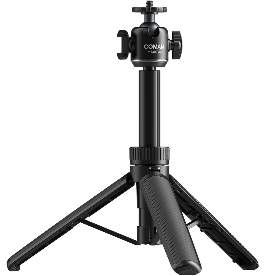 COMAN MT30 Pro 61cm Selfie Stick Tripod with Wireless Remote, 4-Section Pole, Compatible with iPhone & Android