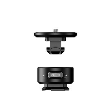 COMAN PH70 Quick Release Adapter – Fast Locking Tripod Mount 3/8 to 1/4 Conversion