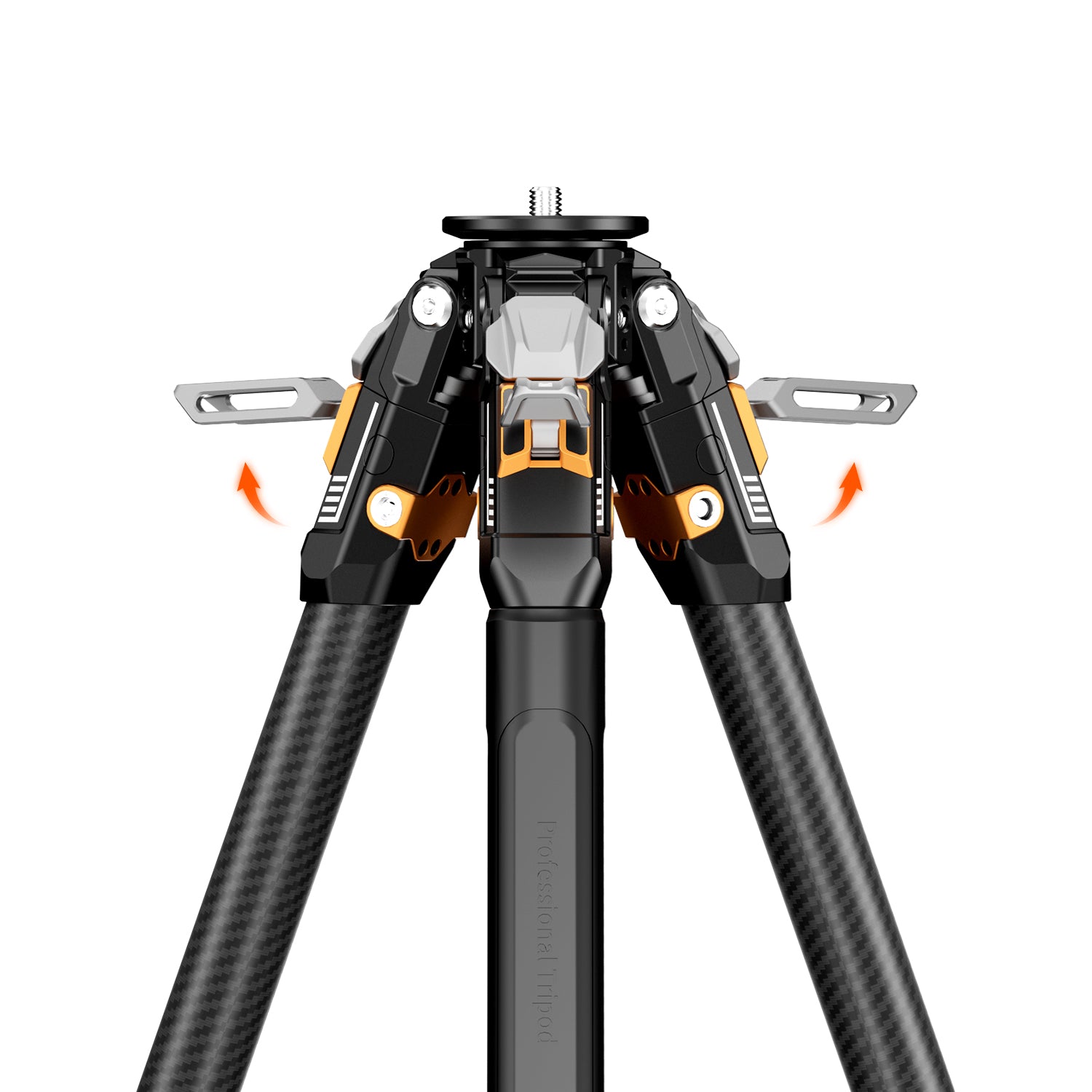 COMAN T1 Snap-Open Carbon Fiber Video and Photo Tripod 4 Section Legs