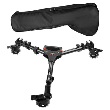 Camera DF2 Tripod Dolly with Heavy-Duty Wheels & Adjustable Legs