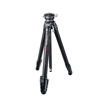 Coman Zero Y Professional Travel Carbon Fiber Tripod, 360° Ball Head, Arca Swiss for DSLR