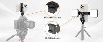 1/4 Threaded Hole Phone Mount