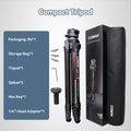 3K Twill Carbon Fiber Tripod