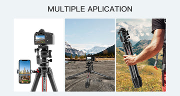Budget-friendly carbon fiber travel tripod