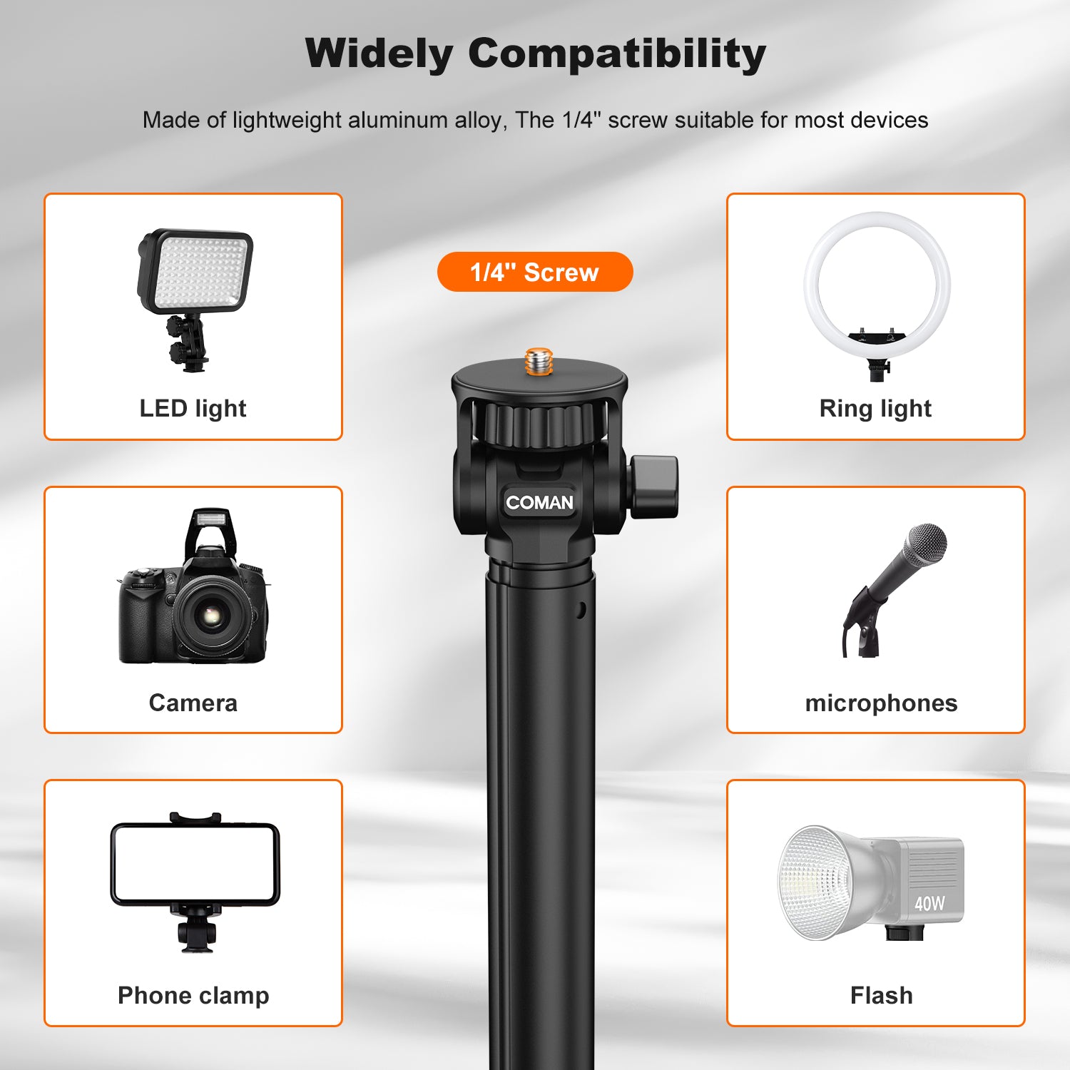 Versatile Lighting Stand for Content Creators
