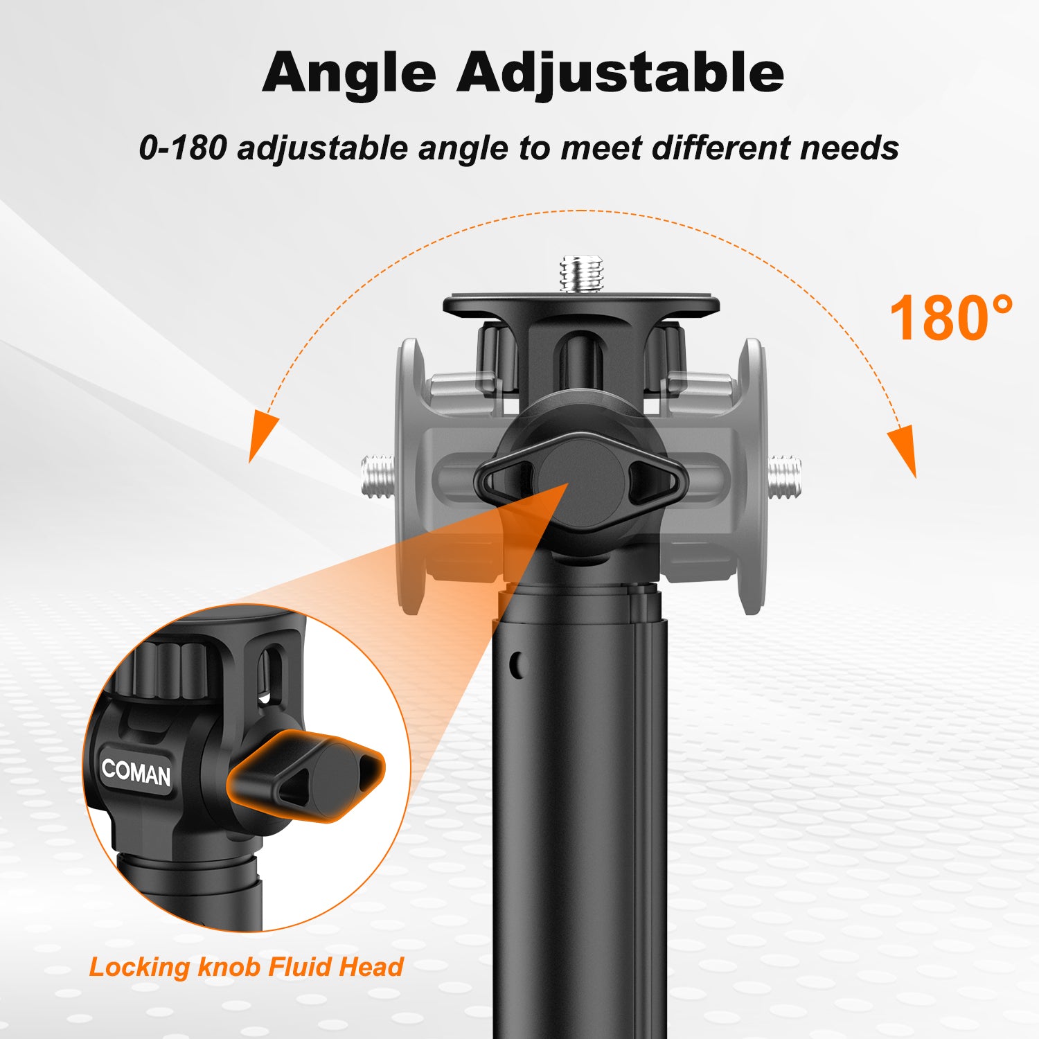 Angle adjustable light stand