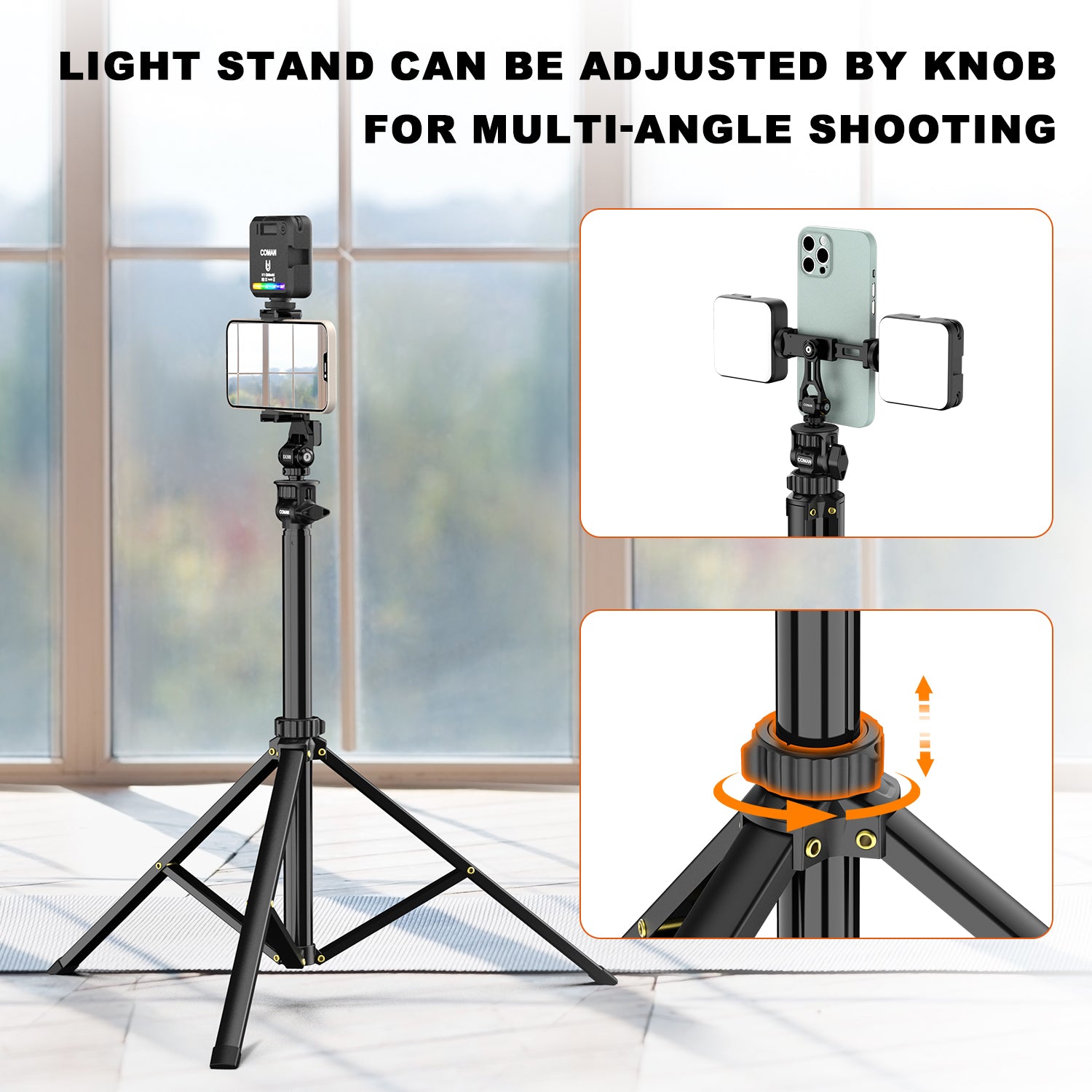 Flexible Lighting Stand for Strobe