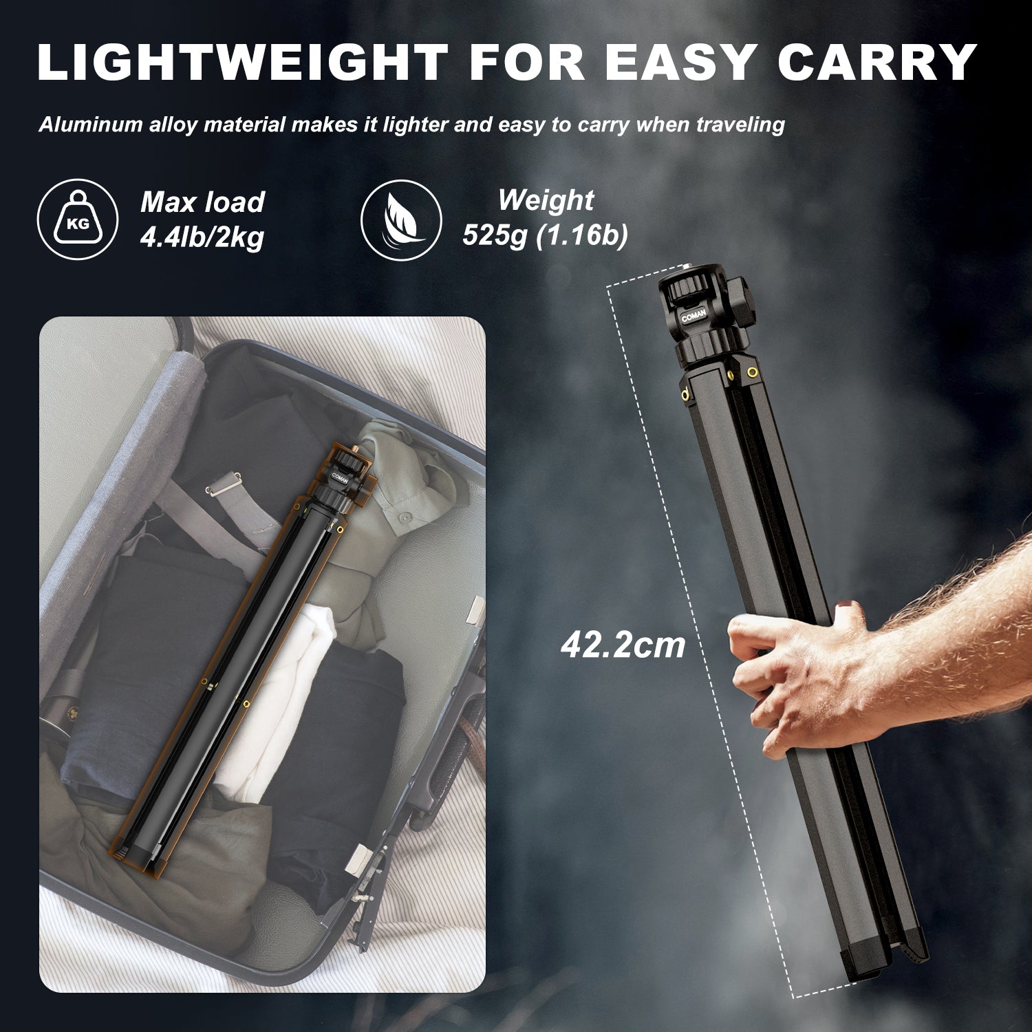 Portable Photography Stand for Travel