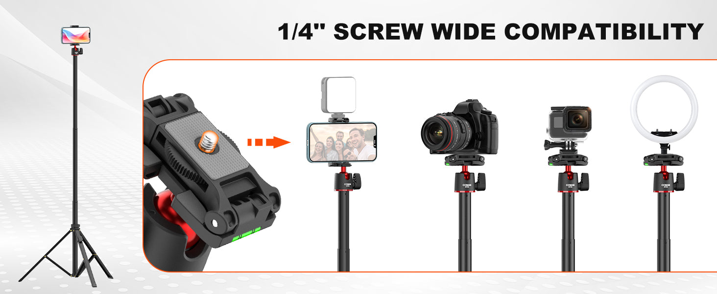 1/4" Screw Thread Tripod