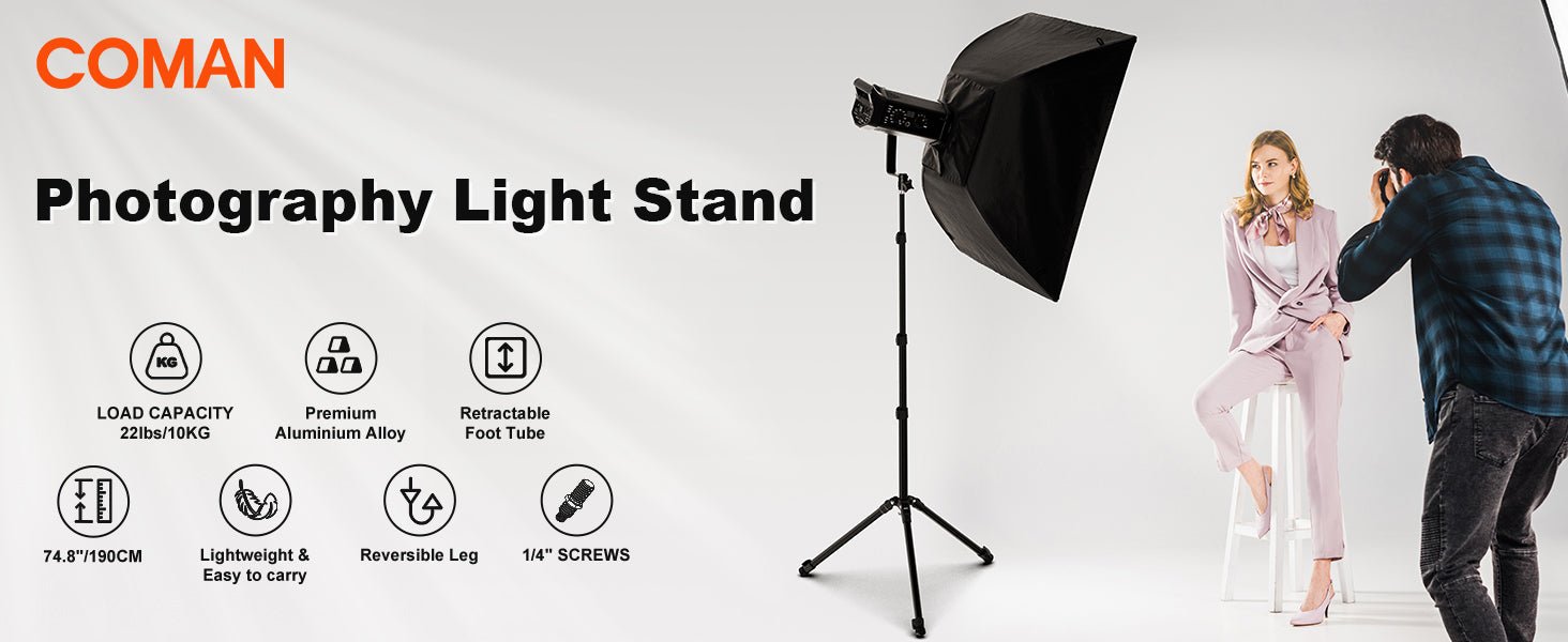 Portable Light Stand for Photography