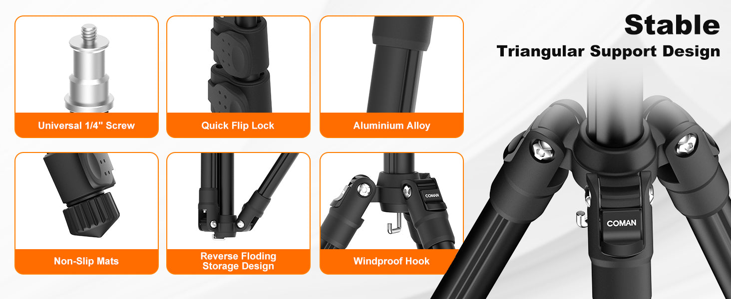 Foldable Aluminum Light Stand for Outdoor Use