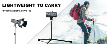 Versatile Light Stand for Outdoor Shoots