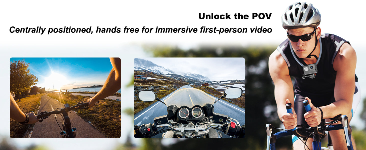 Portable Action Camera Neck Mount