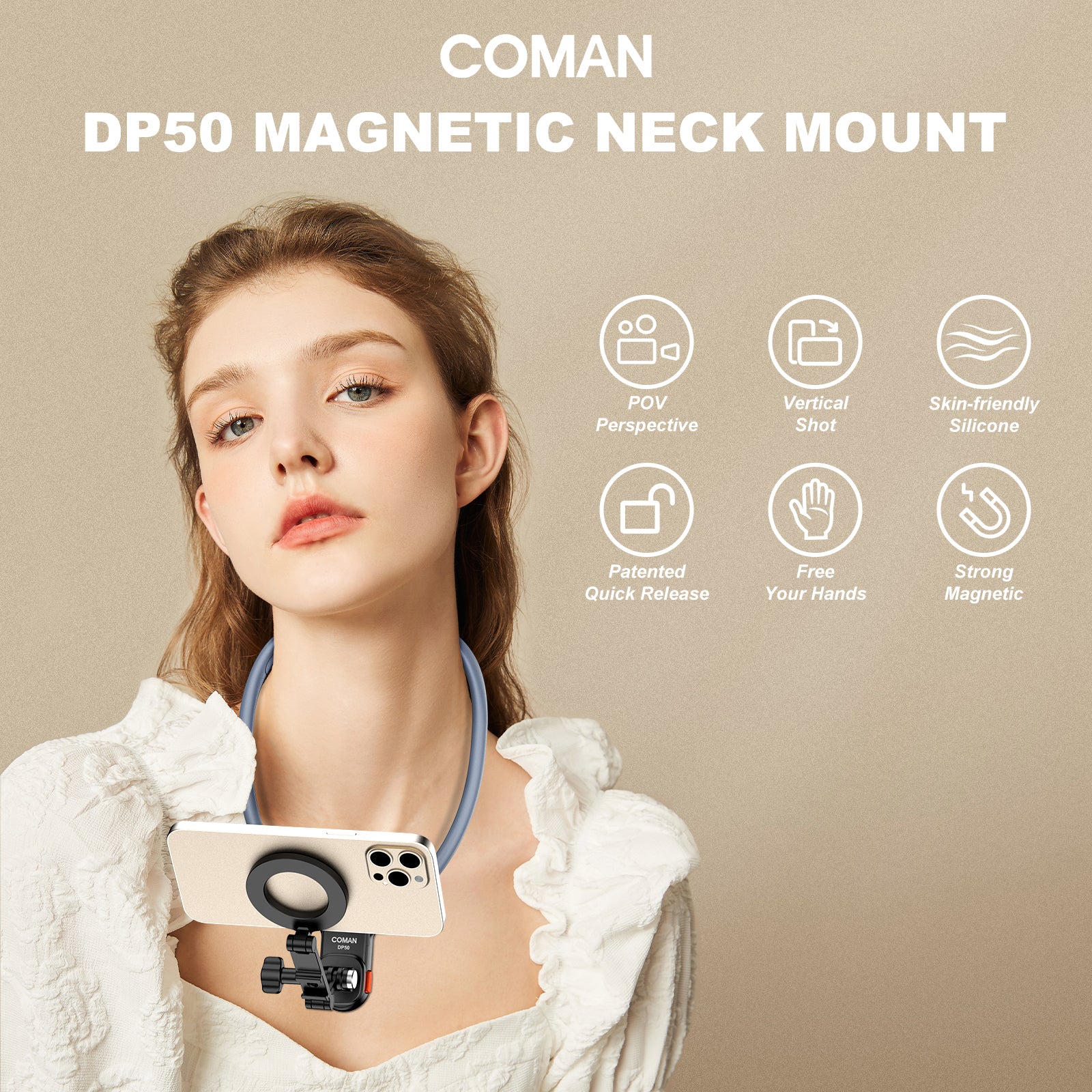 Magnetic Action Camera Mount