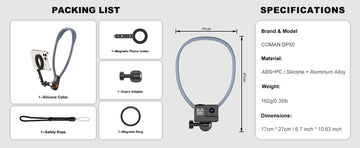 Neck Mount for Multi-Angle Shooting